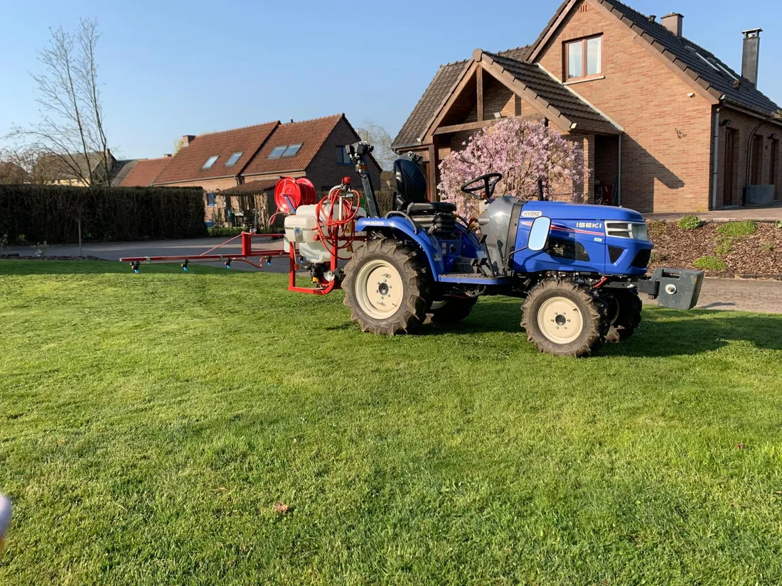 Chantier semis & création de gazon par JardinAgri