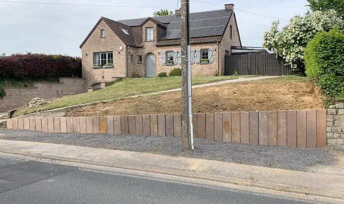 Chantier retenue de terre par JardinAgri