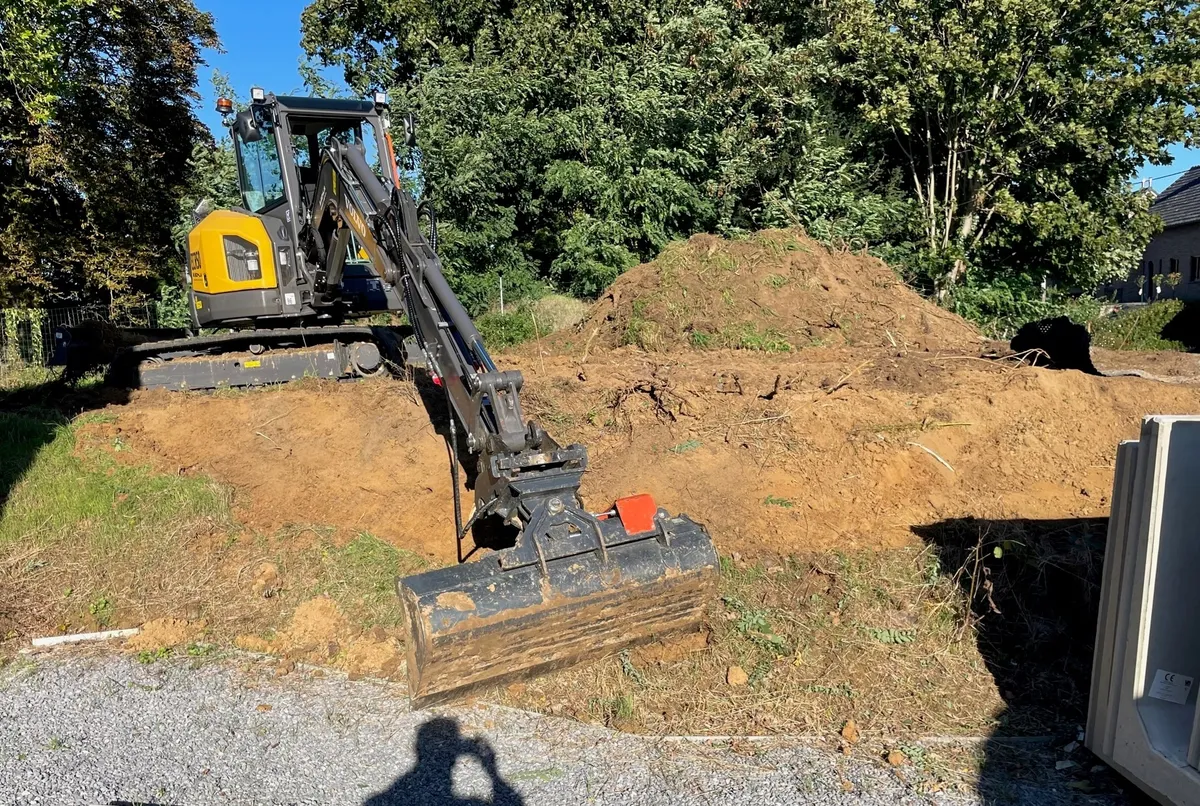 Terrassement de nouvelle construction