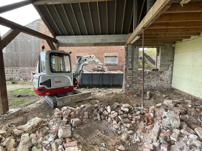 Chantier terrassement & démolition par JardinAgri